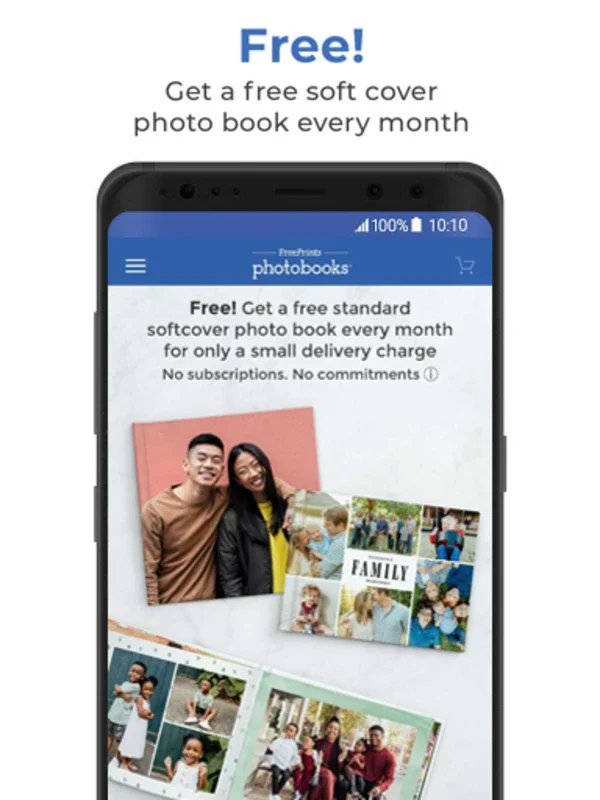 Photobooks for Android - Free Monthly Photo Book Offer