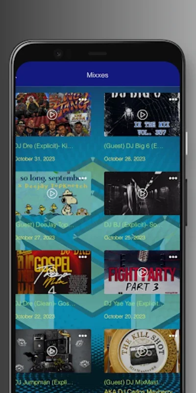 PlayMaker DJs Mixshow App for Android: Innovative Mixes & Artist Access