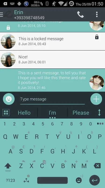 ai.type Android L Inverted Theme for Android - Enhance Typing