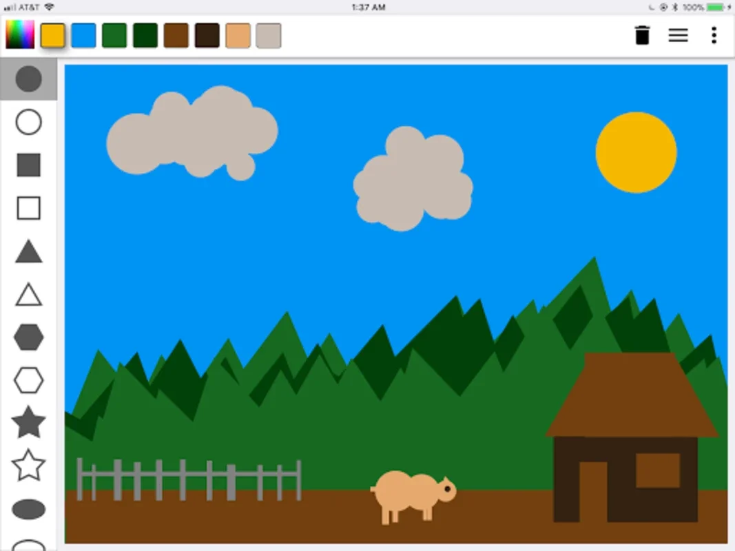 Paint Shapes - Draw by layers for Android - Download the APK from AppHuts