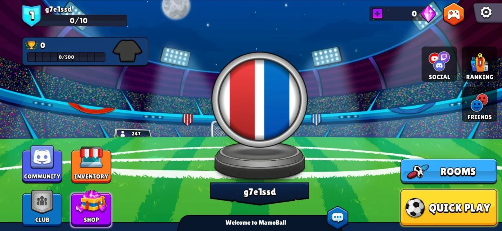 Mamoball for Android: A Unique Soccer - Hockey Hybrid