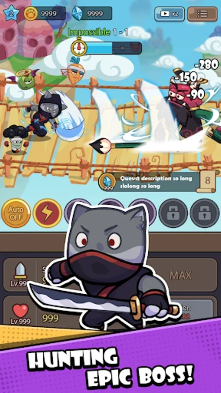 Cat Legend: Idle RPG War for Android - No Download Needed