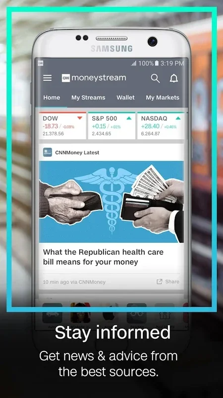 CNNMoney for Android: Stay Informed on Business