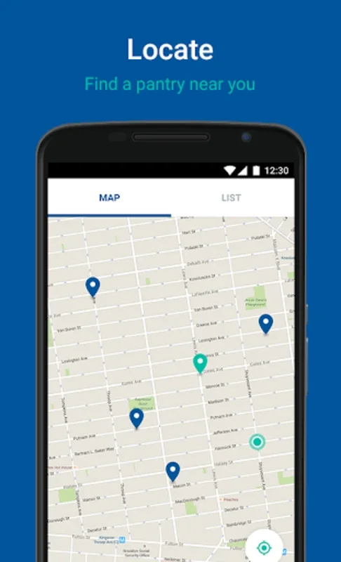 Plentiful for Android: Simplify Food Pantry Access in NYC