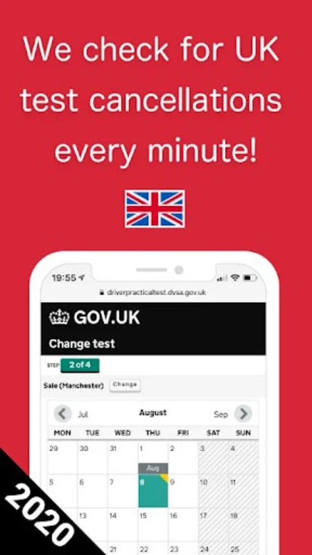 Driving Test Cancellations NOW! for Android - Secure Early Slots