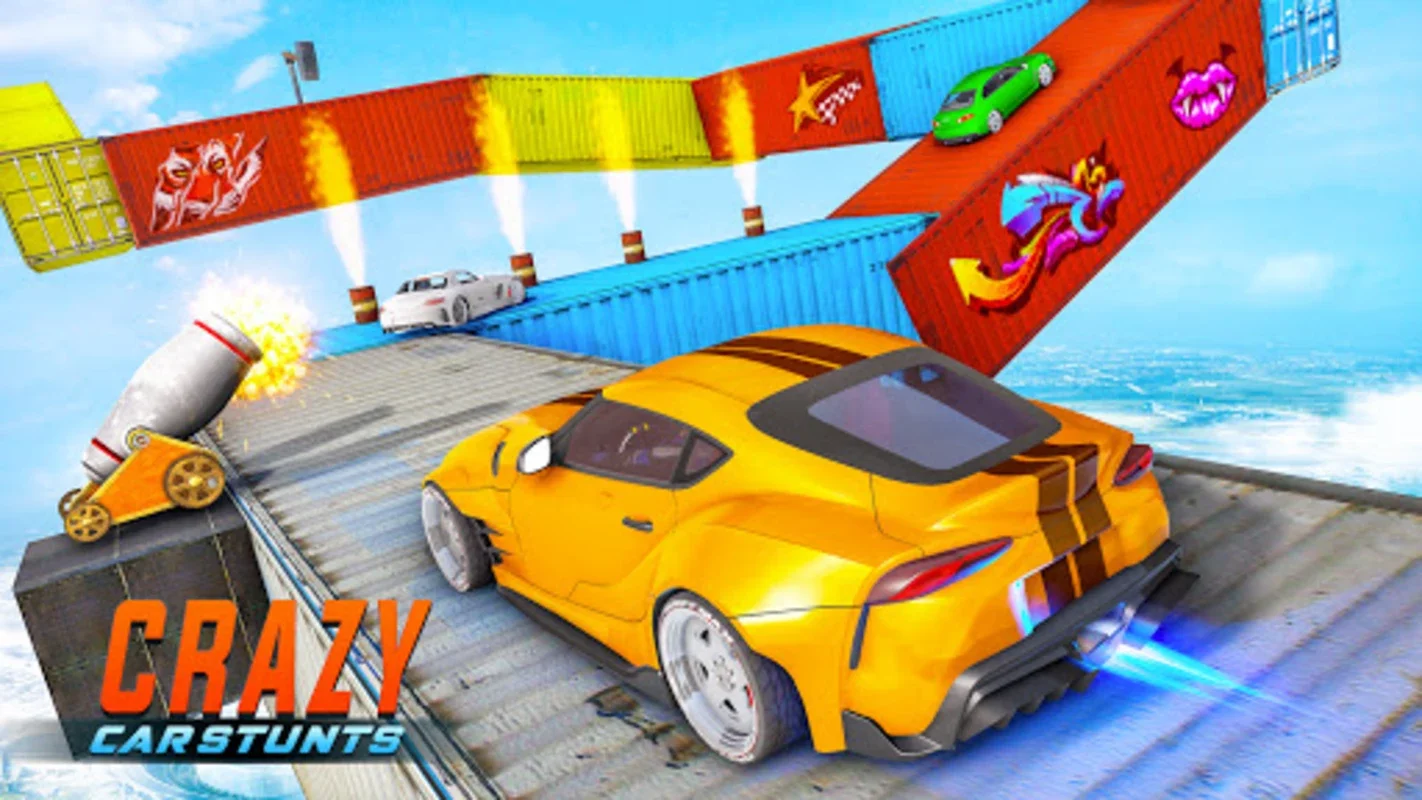 Crazy Car Game for Android - Extreme 3D Stunt Racing