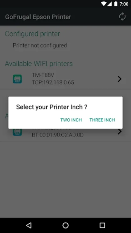 GoFrugal Epson Printer for Android - Simplify Your Printing