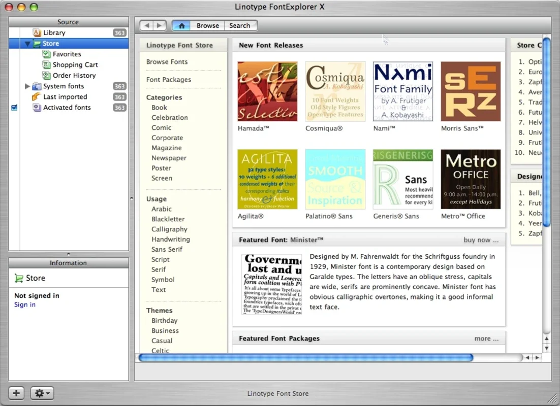 FontExplorer X for Mac - Efficient Font Management