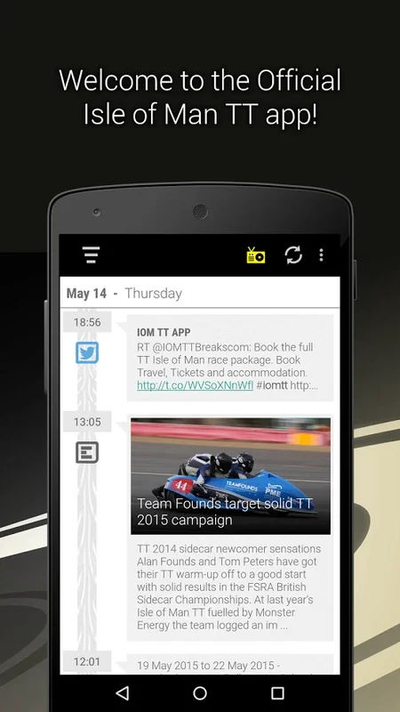 Isle of Man TT 2013 for Android - Unmissable Motorsport Thrills