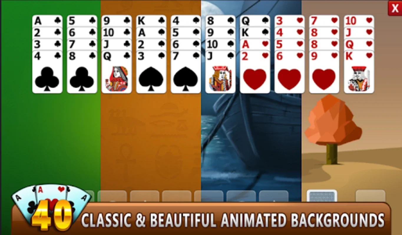 Forty Thieves Solitaire Game for Android - Engaging Play