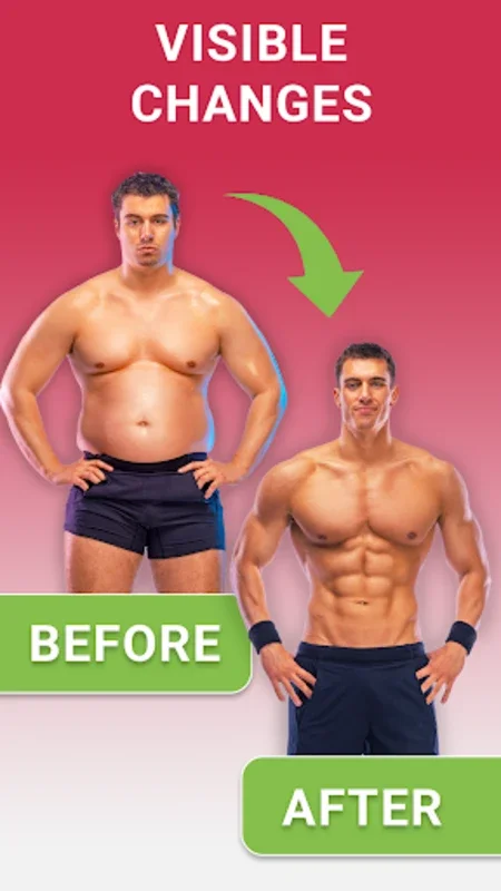 Home Workouts for Men 30 days for Android - Build Muscles at Home