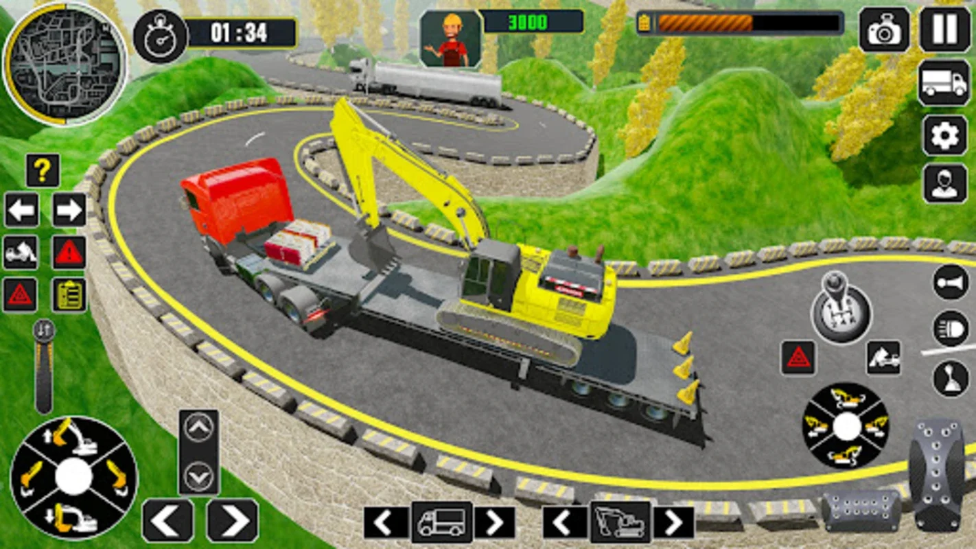 Excavator Construction Game for Android - Realistic Simulator