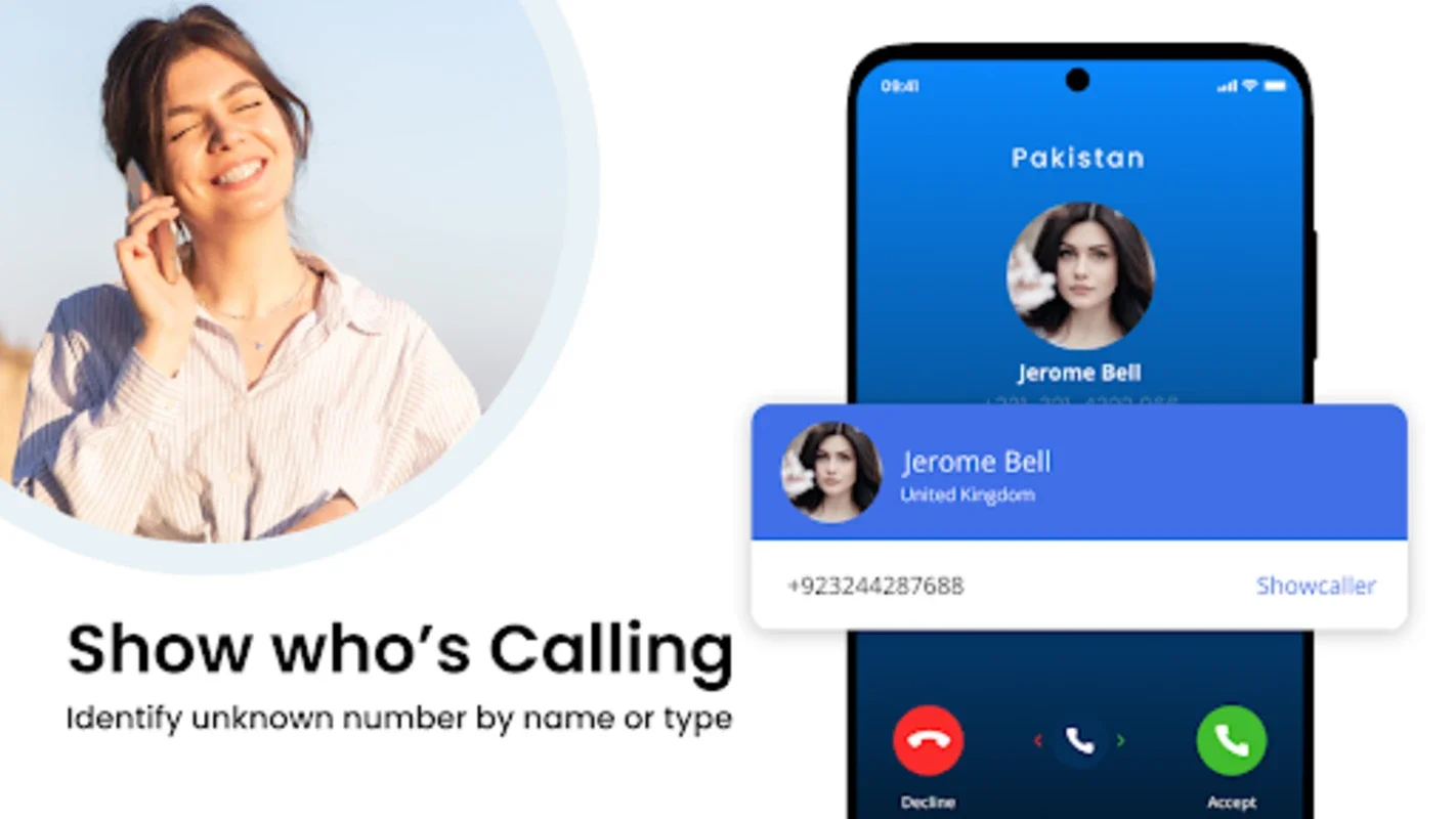 Phone Caller: Caller ID & Block for Android - No Downloading Needed