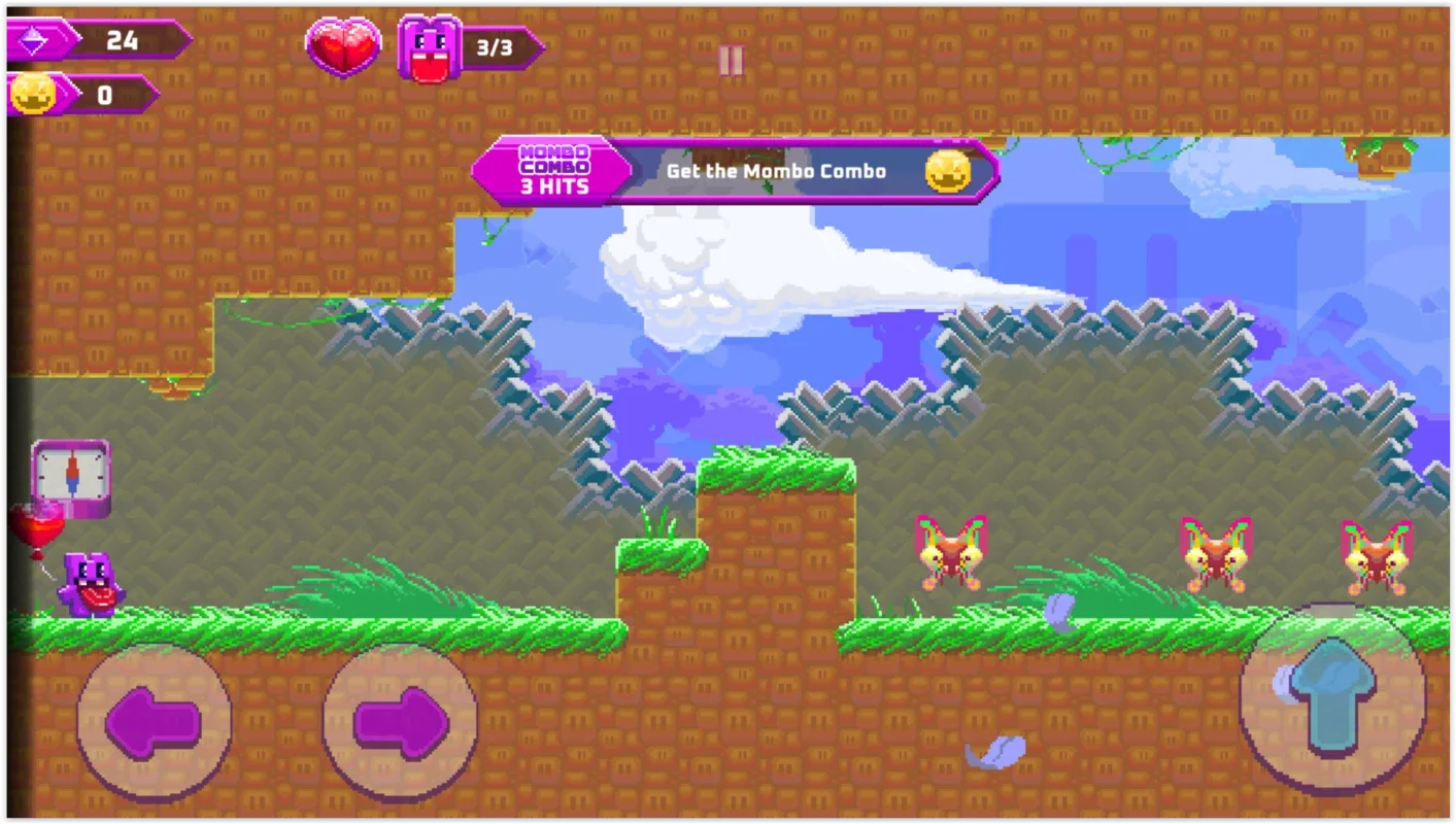 Super Mombo Quest on Android: Defeat Obstacles and Save the World