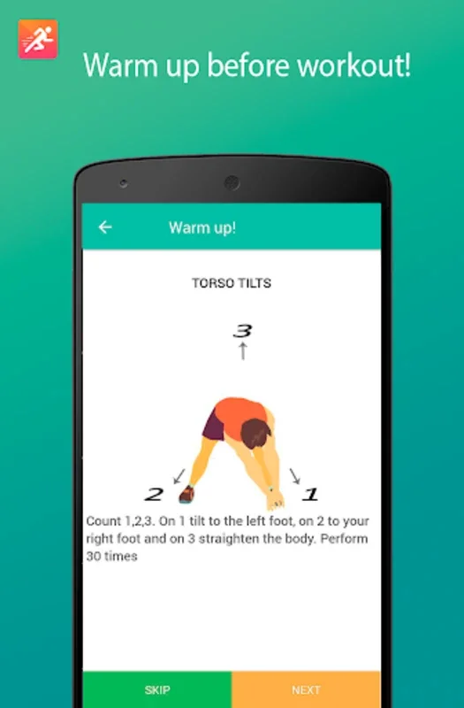 Start Run BeStronger for Android - Build Stamina