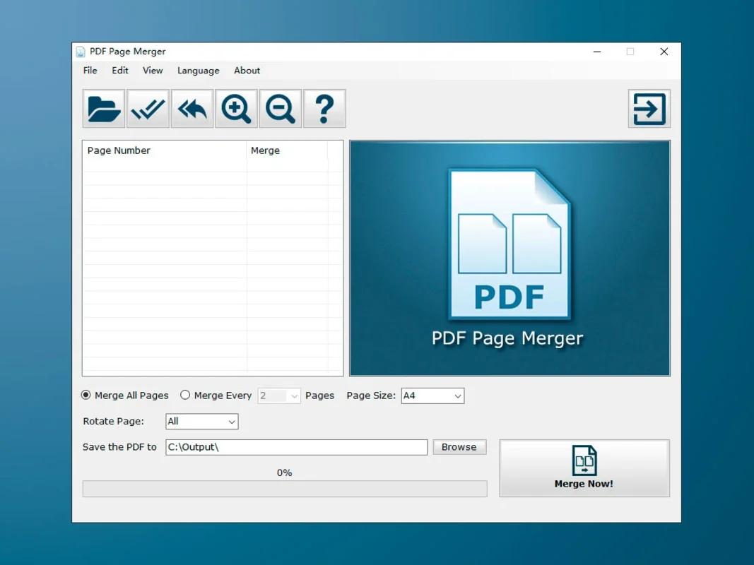 PDF Page Merger for Windows - Efficient PDF Merging Tool