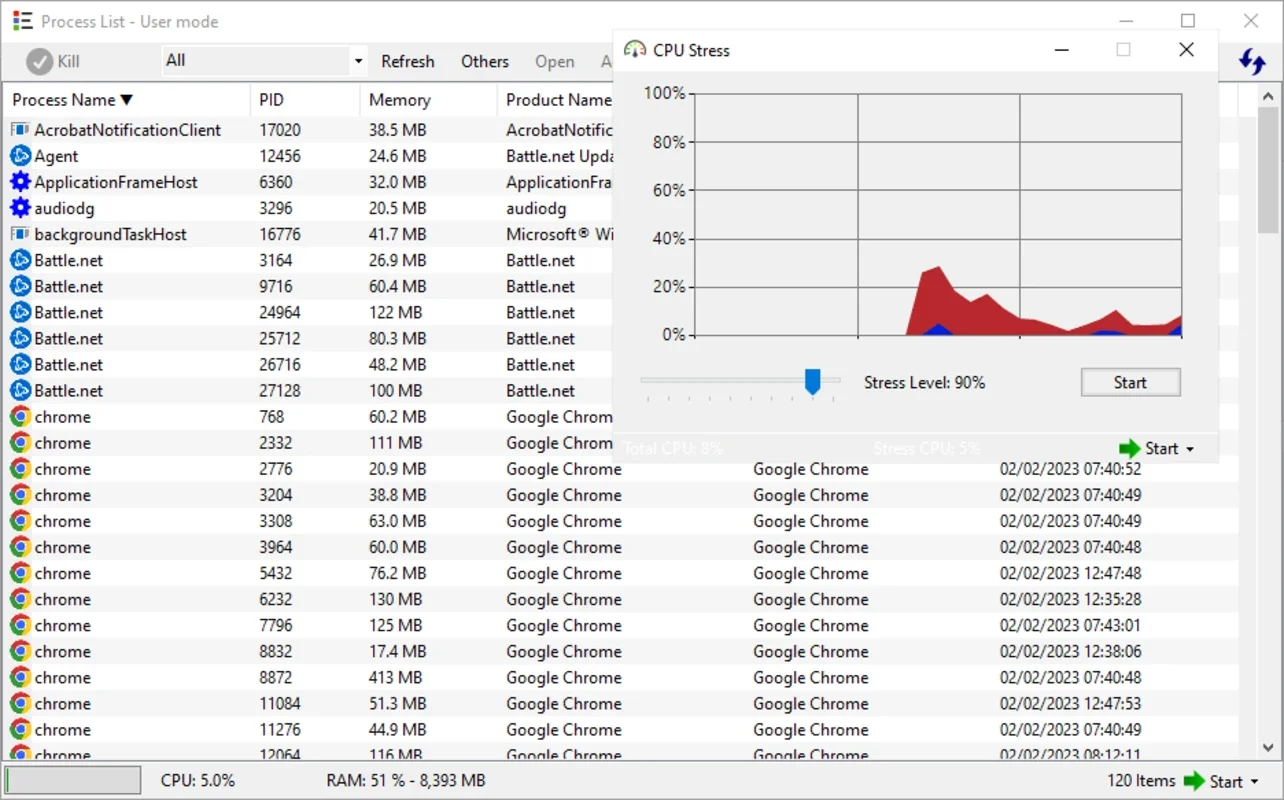 myProcesses: Advanced Windows Process Manager for Optimized Performance