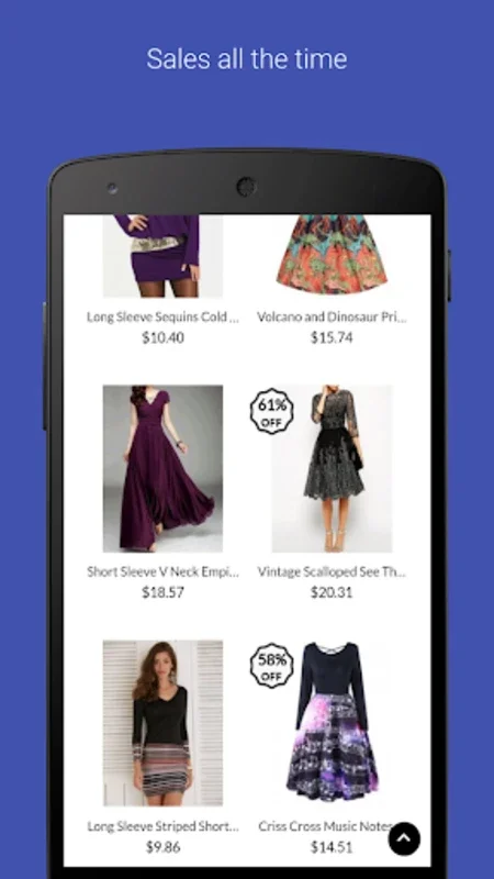 Cheap Dresses Online Shopping for Android - Unbeatable Deals