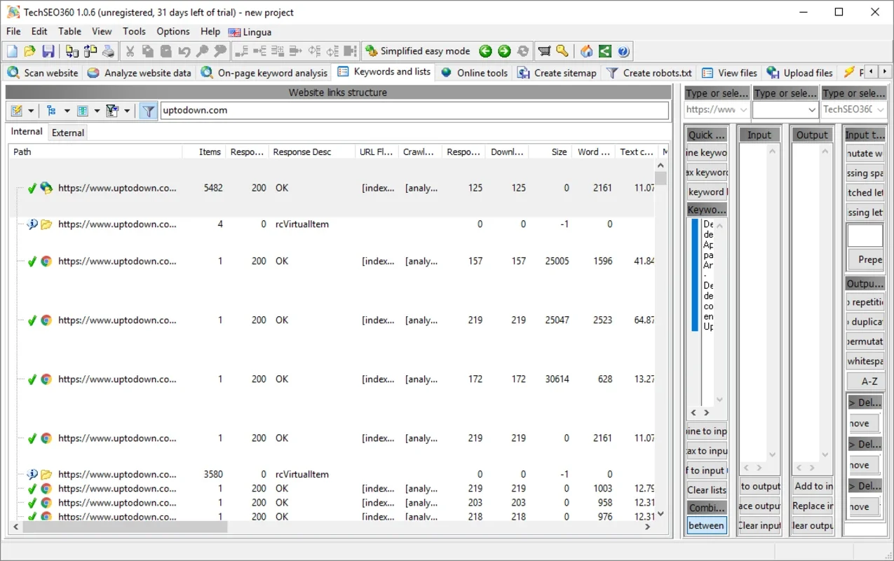 TechSEO360 for Windows - Optimize Your SEO