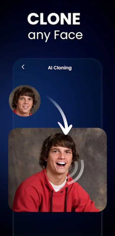 Voice & Face Cloning: Clony AI for Android - Unlock Creative Possibilities