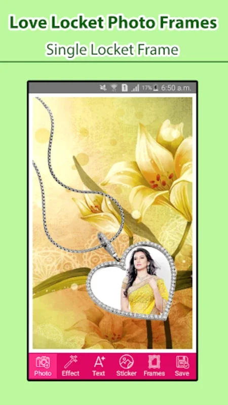 Love Locket Photo Frames for Android: Create Customized Romantic Images