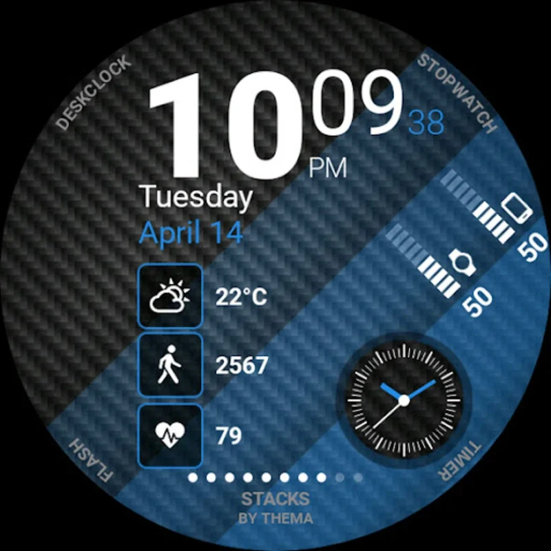 Stacks Watch Face for Android: Customize Your Wear OS