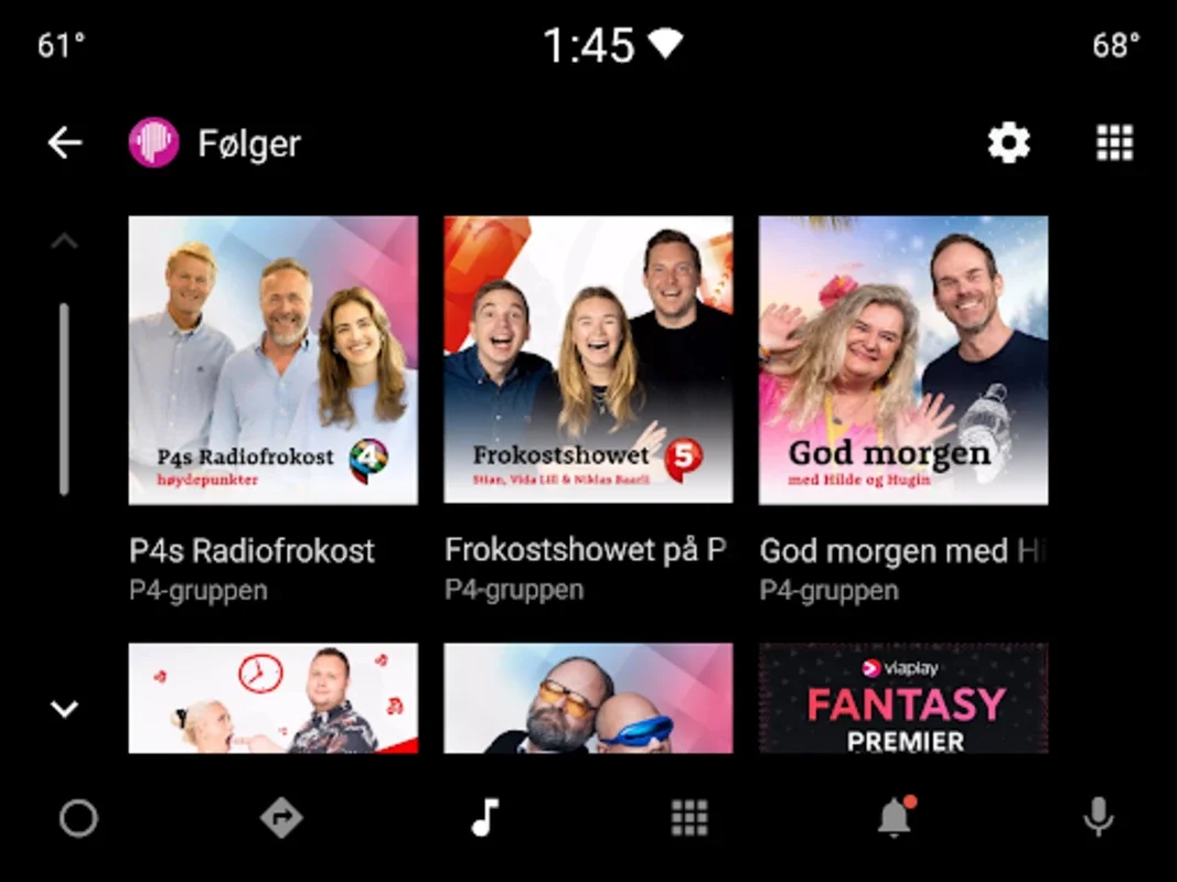 P4 Radio for Android - Enjoy Norwegian Radio and Podcasts