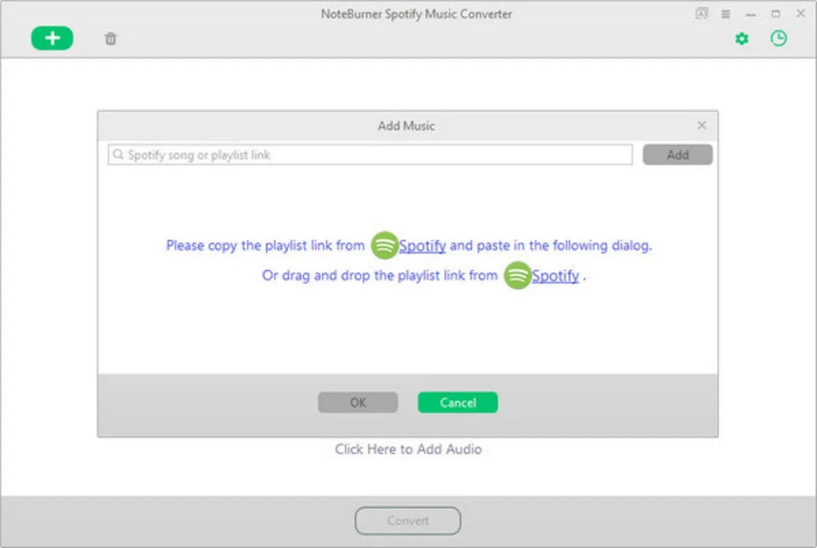 NoteBurner Spotify Music Converter for Windows - Unlock DRM-Free Music