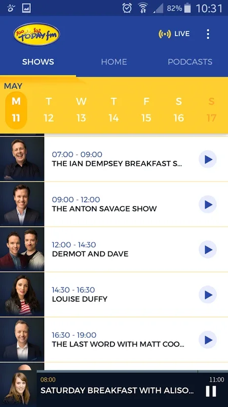 Today FM for Android - Enjoy Live Radio & More