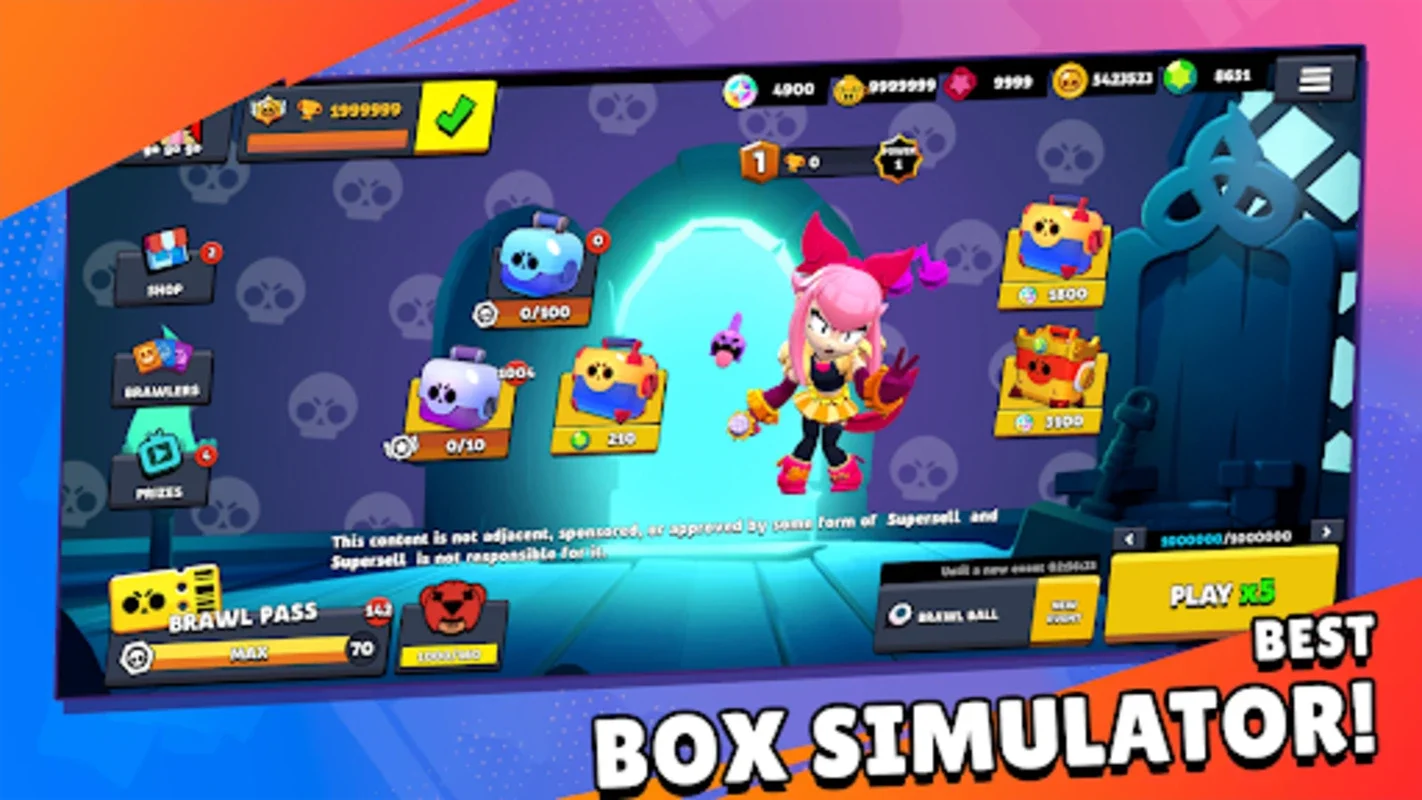 Box Simulator Brawl Stars 2 D for Android - Download the APK from AppHuts