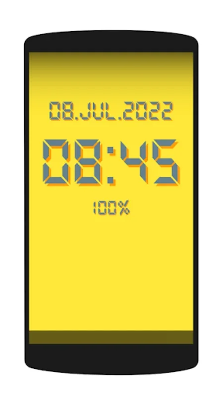 Digital Clock Live Wallpaper for Android - Customize Your Wallpaper