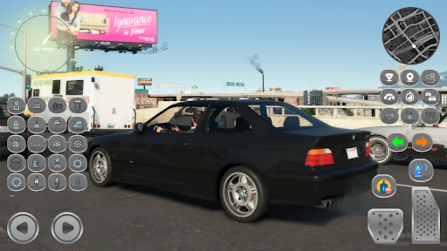 E36 Black Car Drift for Android - Thrilling Drifting Action