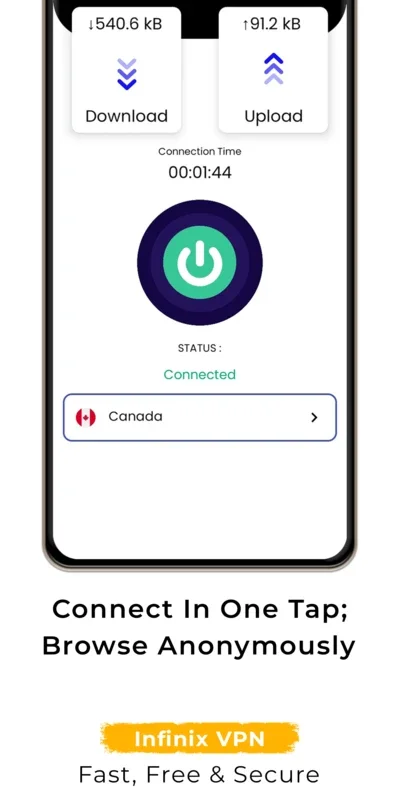 Infinix VPN: Secure & Fast VPN Proxy for Android