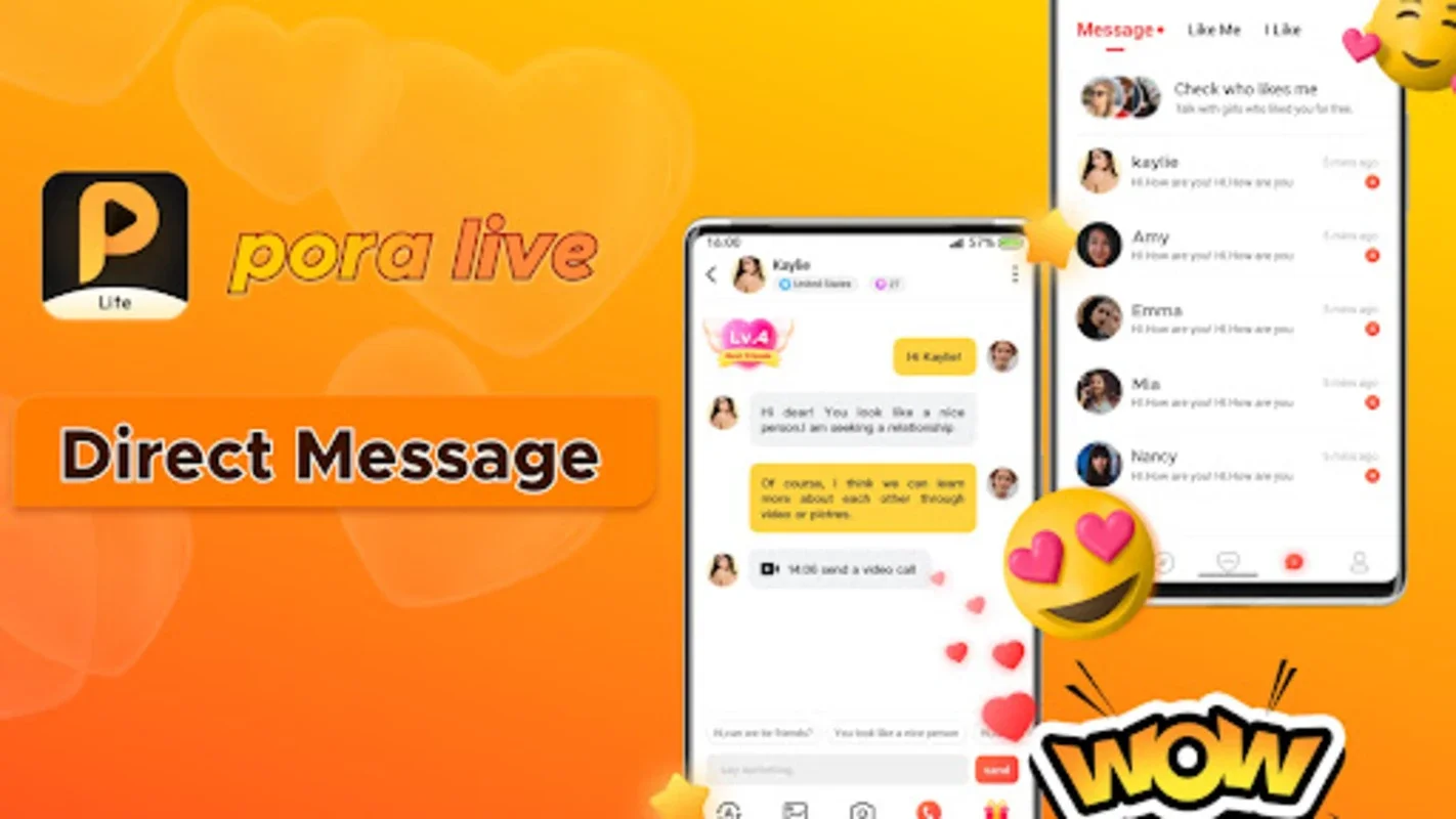 Pora Live & Video Call for Android - Free Global Video Calls