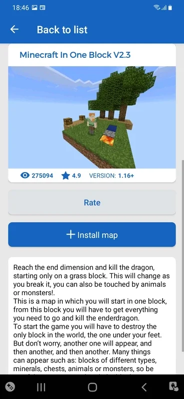 One Block for MCPE on Android: Effortless Mod Installation