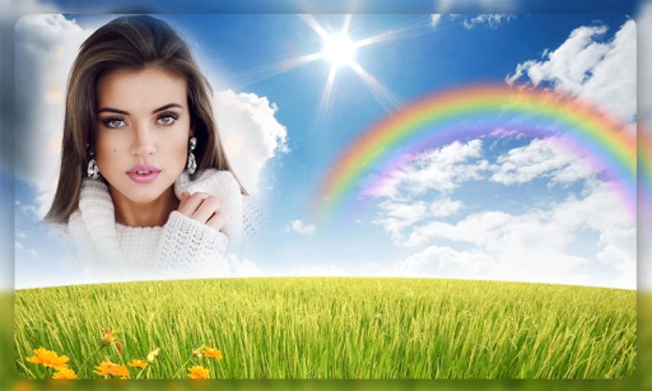 Rainbow Photo Frames for Android - Enhance Photos Creatively