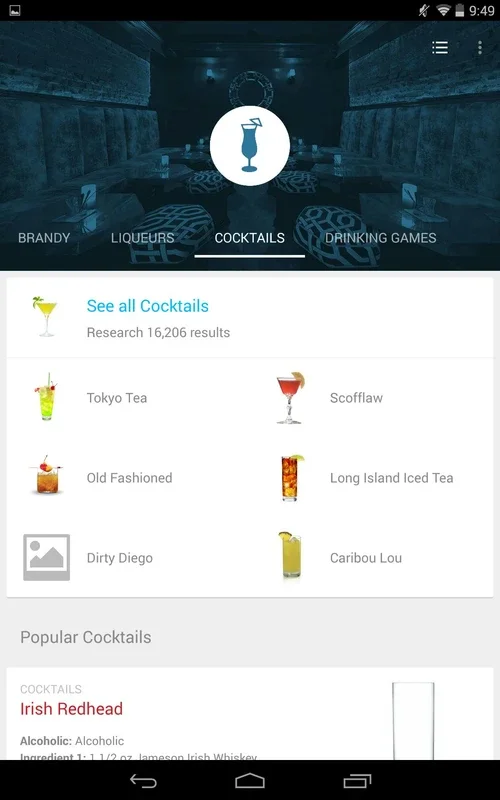 UnderTheLabel for Android: The Ultimate Cocktail Guide