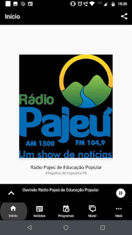 Rádio Pajeú for Android - Immersive Radio Experience