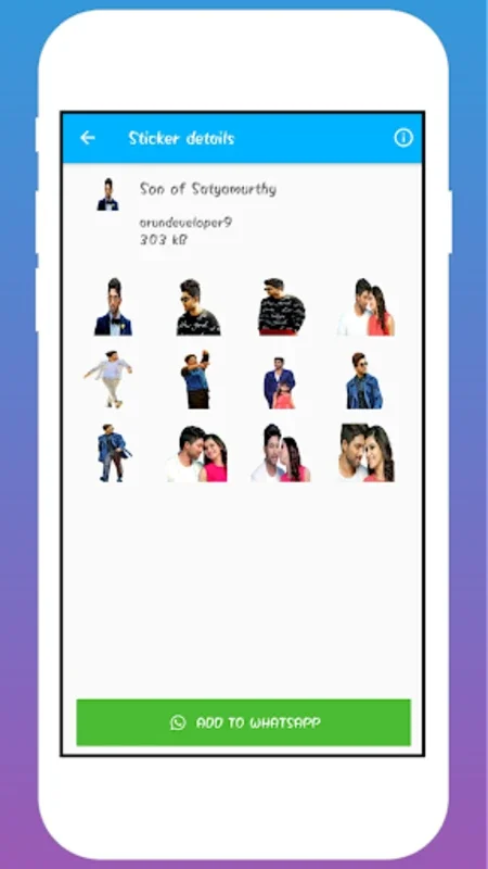 Allu Arjun Stickers for Android - Enhance Your Chats