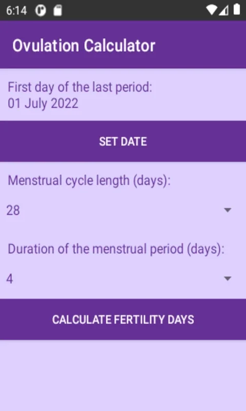 Ovulation Calculator for Android: Track Your Fertility