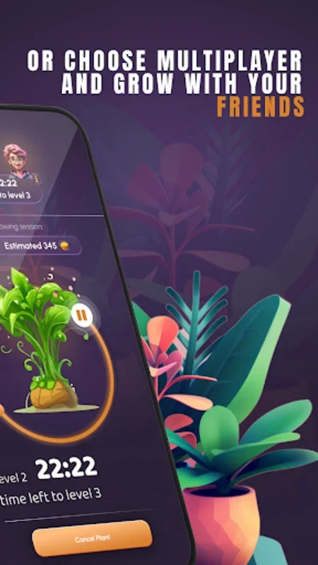 Grow Your Forest for Android: Virtual Trees for Real Reforestation