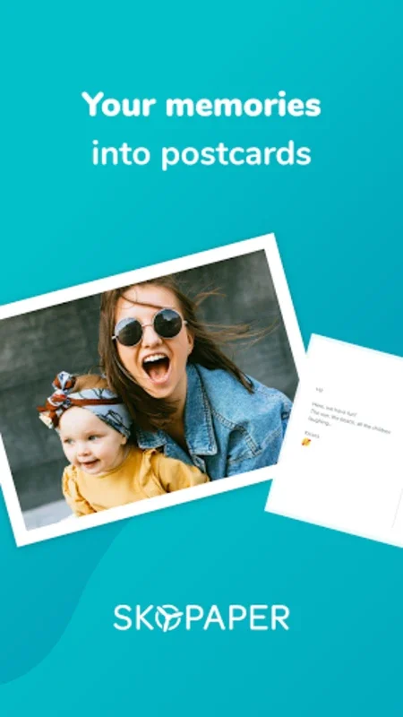 Skypaper - Photos as Postcards for Android: Share Memories Globally