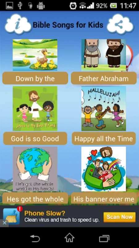 Bible Songs for Kids (Offline) for Android - Spiritual Music for Kids