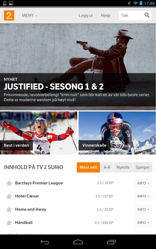 TV 2 Sumo on Android: A Versatile Entertainment Platform