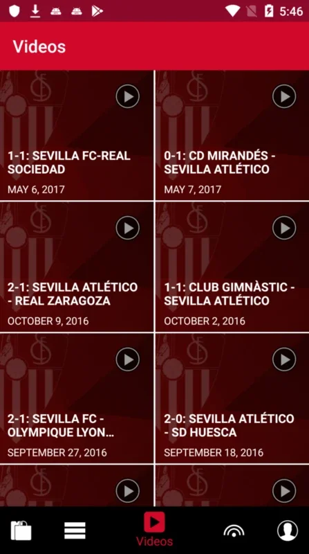 Sevilla FC for Android - Stay Updated with the Team