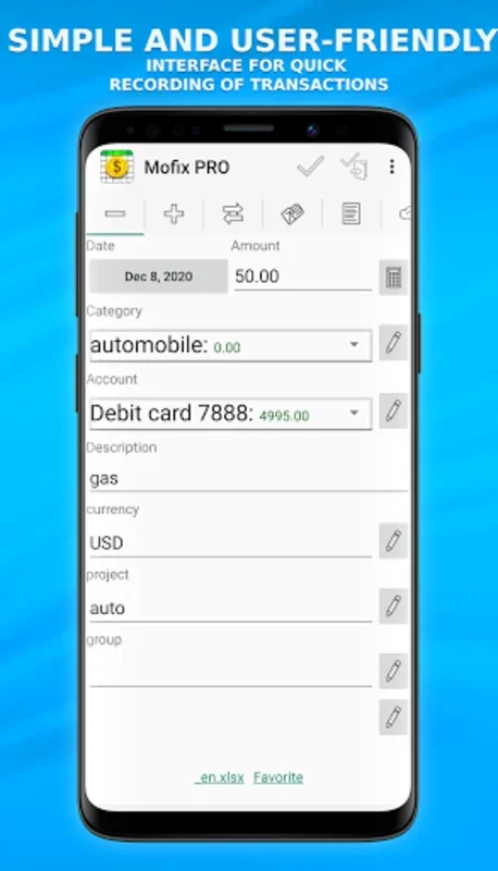 Mofix for Android: Optimize Your Finances