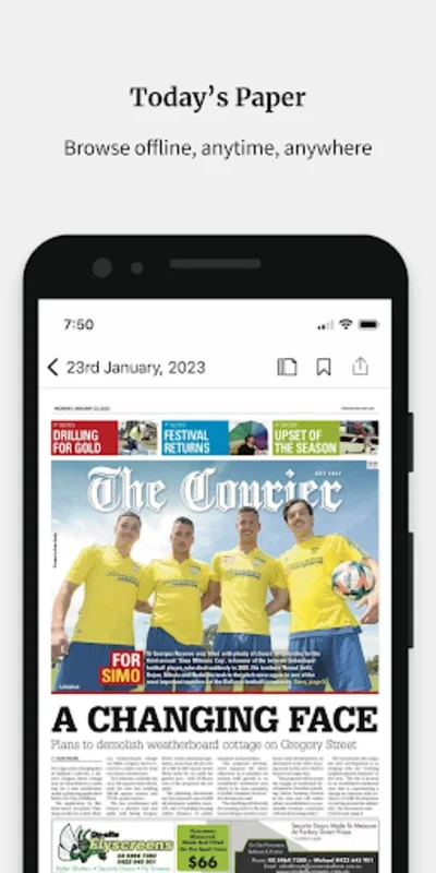 The Courier for Android: Stay Informed with Local & National News