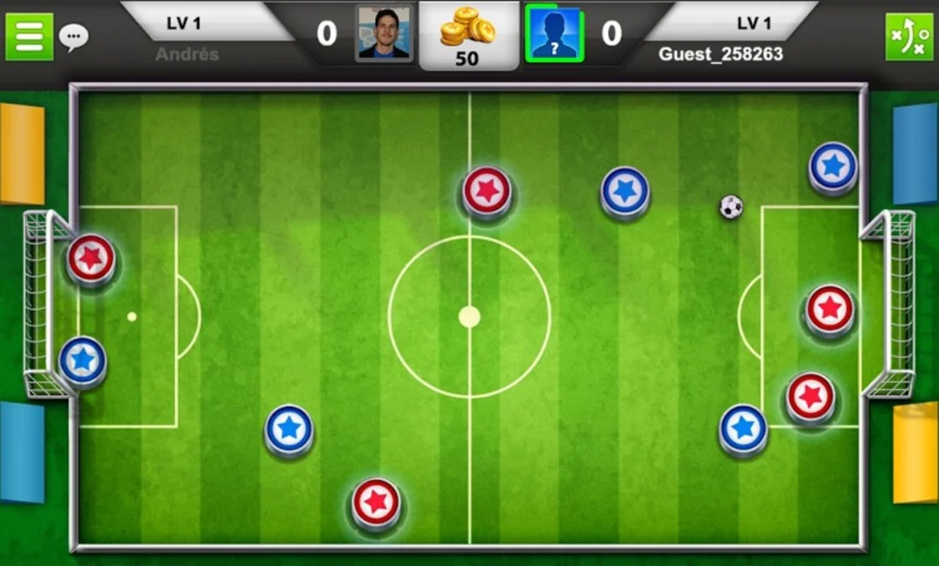 Soccer Stars for Android - Online Fun with Bottle - Cap Soccer