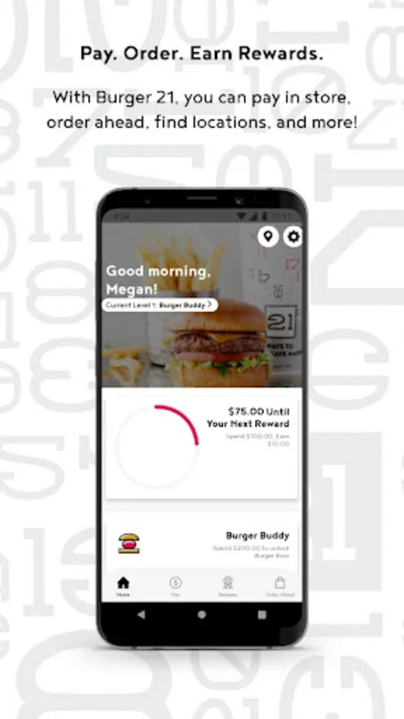 Burger 21 Patty Perks for Android - No Downloading Needed