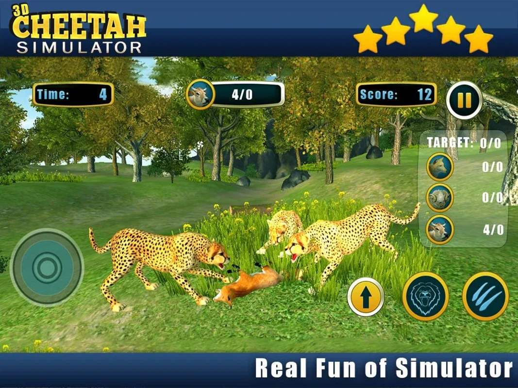 Real Cheetah Attack Simulator for Android - Thrilling Gaming Experience